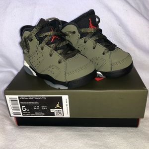Jordan Retro 6 TD- “Cactus Jack - Travis Scott”